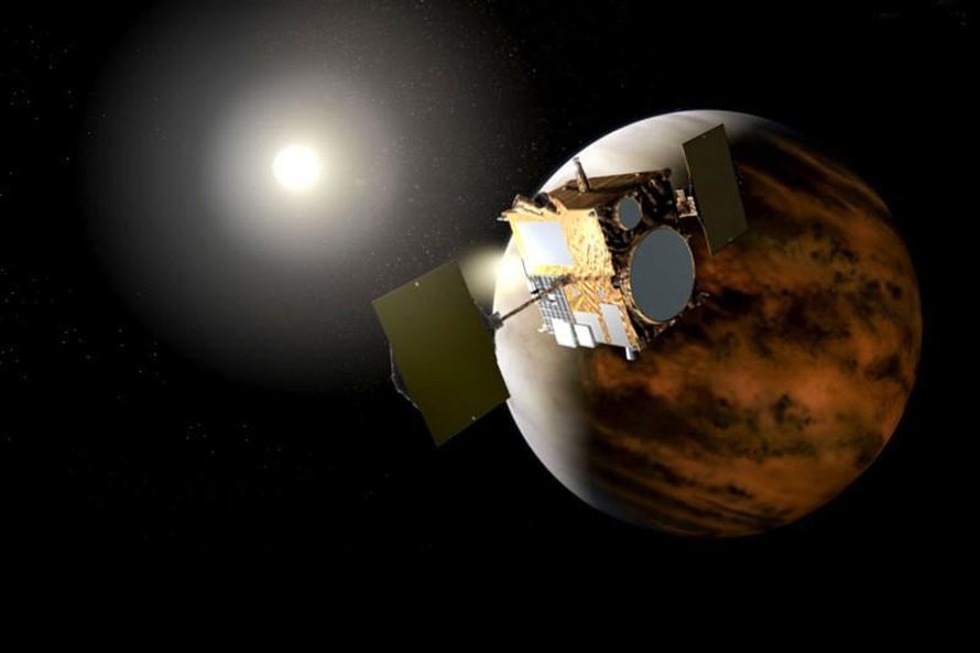 Japanilaiset keplottelivat luotaimen Venusta kiertävälle radalle. Kuva: <span class="photographer">Akihiro Ikeshita / Jaxa</span>