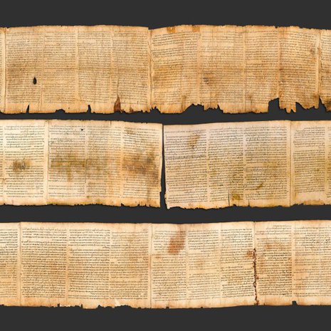 Raamatun käsikirjoitukset todistavat, että tekstejä muokattiin vuosisatoja vastaamaan kunkin aikakauden käsityksiä. Kuvat Israel Museum.