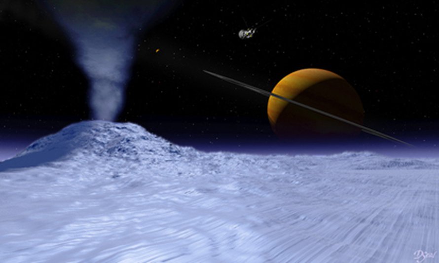 Enceladus. Kuva: <span class="photographer">NASA/JPL/ David Seal</span>
