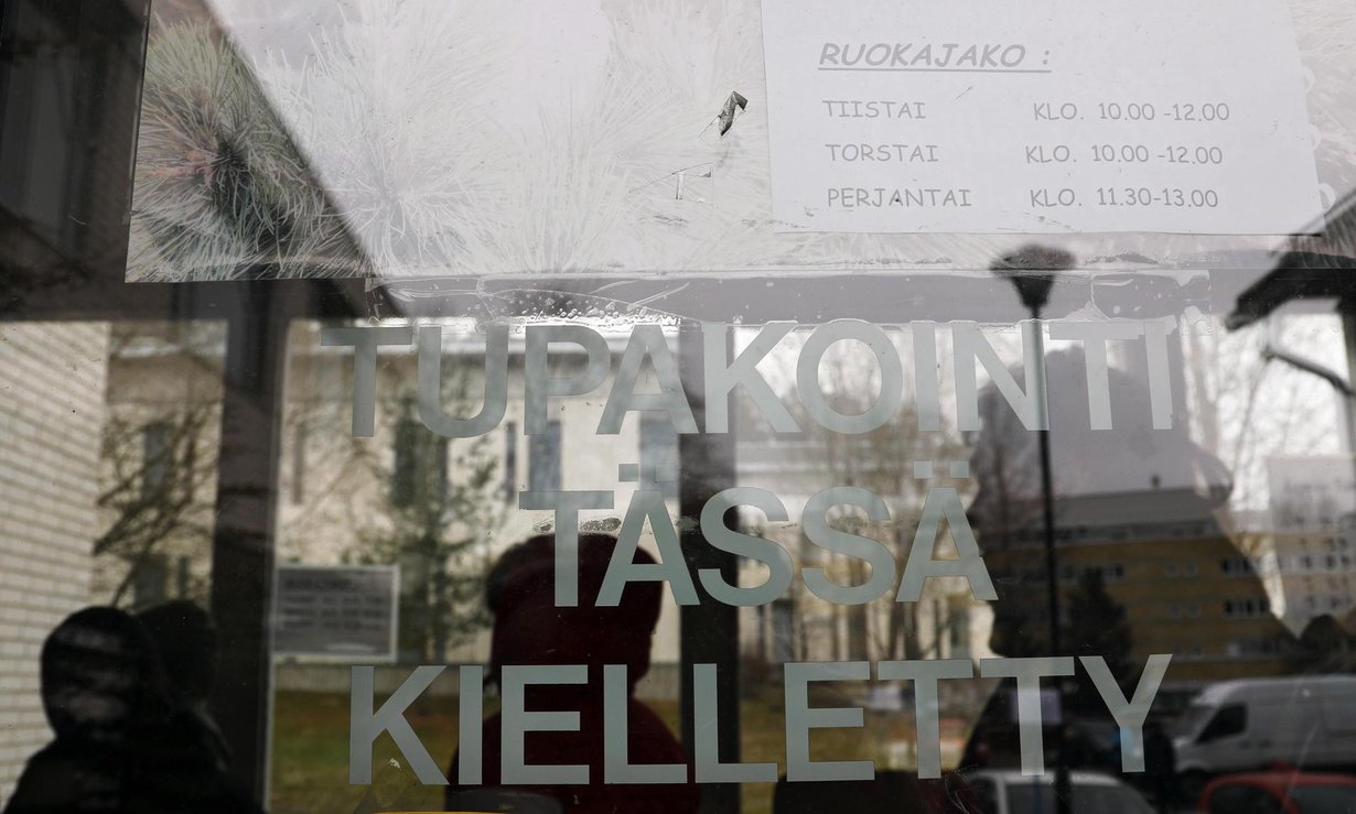 Ruokajakoa Espoossa. Kuva: Tuomas Selänne